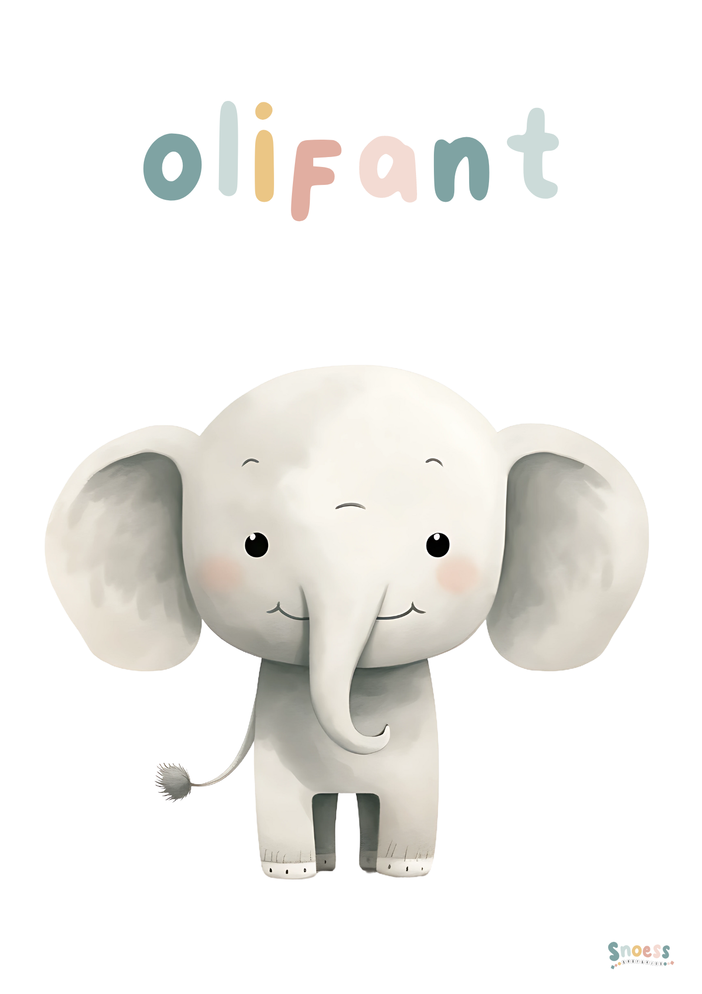 Poster - Olifant