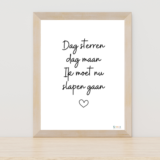 Poster - Dag sterren