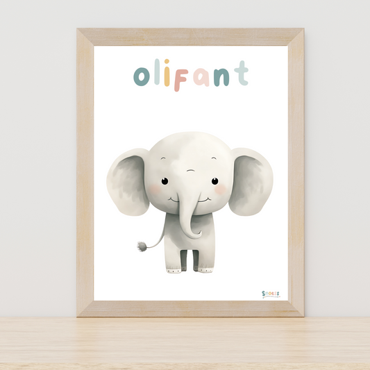 Poster - Olifant