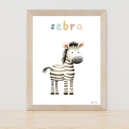 Poster - Zebra