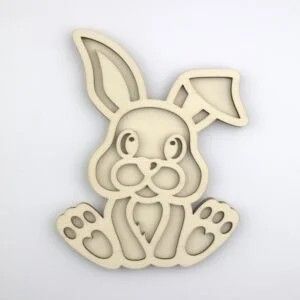 Houten dier 3D | Konijn