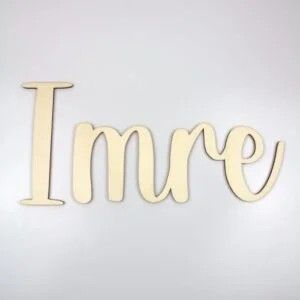 Houten naam | Imre